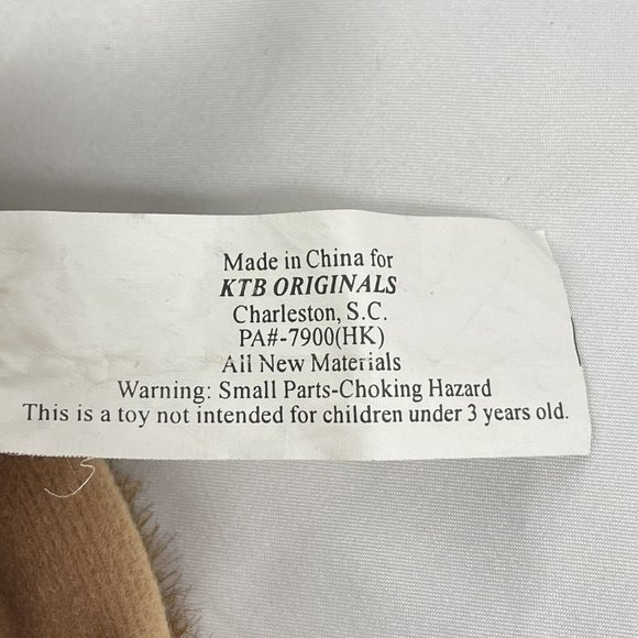 Rare Vintage Handmade ktb Originals Reindeer Christmas Stocking Shoulder Bag 15" - Picture 9 of 9